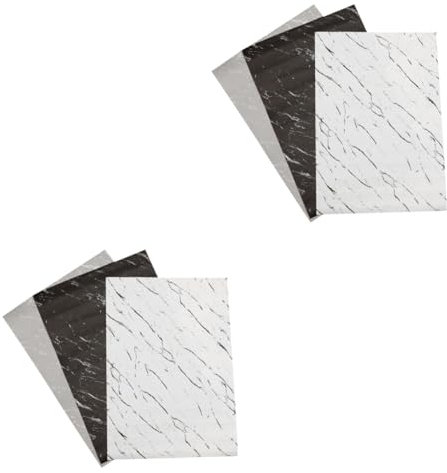 VILLCASE 6blätter Geschenkpapier Mit Marmor-muster Hochwertiges Verpackungspapier Für Elegant Und Robust Für Geburtstage Hochzeiten Weihnachten Und -projekte