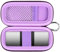 Herzmonitor-Tasche kompatibel mit AliveCor KardiaMobile 6L - Smartphone-kompatibler 6-Messungen-EKG-Monitor für Apple- und Android-Geräte - NUR HÜLLE (Lila)