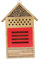 IWOWHERO Bienenhaus Handgemachter Holzhaus Hotel Aus Für Garten Insektenhaus Insektenhotel Insektenschutz Insektenfreund