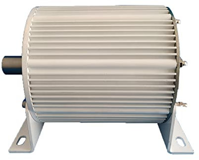 Aerogeneradores, 1KW 500RPM Low PRM Generador de imanes permanentes de tierras raras 1000W 48V 96V for turbina de viento y agua AC eje cónico,Turbina Eólica(With Base,120-V_2000W 400RPM)