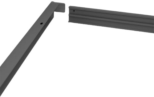 VoltShine Profilo LED per battiscopa 2 metri - 80 mm x 16,1 mm. Migliora l'eleganza dei tuoi ambienti con un tocco caldo e moderno. Facile da installare e versatile per tutti gli stili.