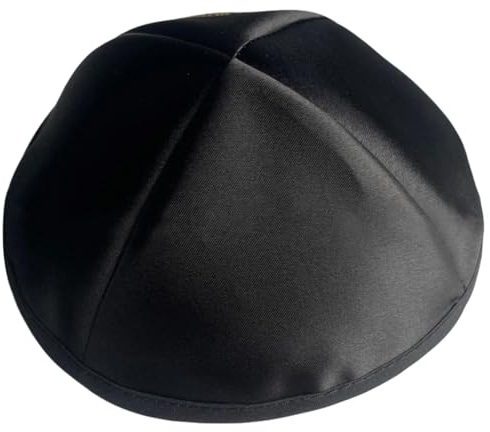 Traditioneller Jüd-Kippah-Hut für Gläubige und Kulturbegeisterte, Judentum, Kippa-Hut für den täglichen Gebrauch, Schwarz , One size