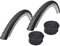 Set: 2 x Schwalbe CX Comp Reflex Reifen 47-507 / 24x1.75 + Schläuche Autoventil