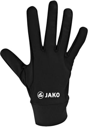 JAKO Unisex Feldspielerhandschuhe Funktion, Schwarz, 5