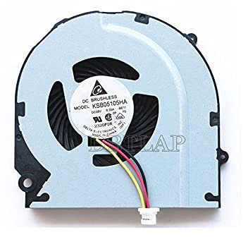 DBTLAP Ventilador de la CPU del Ordenador portátil para HP dm4 Series 669934-001 669935-001 dm4-3100 dm4-3000 DM4-3013 DM4-3050 DM4-3052NR DM4-3055DX Delta KSB05105HA -BE11 CPU Ventilador