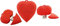4GB Forma de corazón USB Flash Drives Pen Drive Memoria Flash Stick Pendrives Disco Flash USB Thumb Drive U Disco USB Drive USB 2.0 Pen Drive pendrive (Rojo)