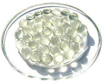 mesbilles MeineMurmeln - 40 Murmeln Kristalllupe 10 mm GlasMurmeln