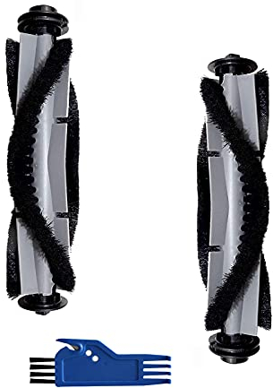 Tecasa Lot de 2 brosses à rouleaux + 1 outil de nettoyage pour aspirateur Bagotte BG750 BG600 BG600MAX BG700 BG800