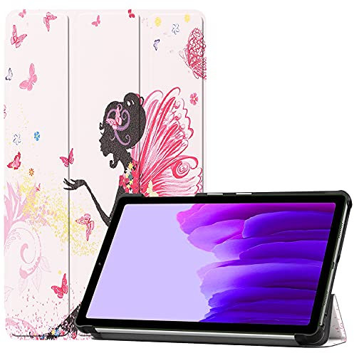 Kemocy Cover per Samsung Galaxy Tab A7 Lite 8.7,PU Pelle Flip Cover con Funzione di Supporto Custodia per Samsung Galaxy Tab A7 Lite SM-T220/T225/T227 8.7 Pollici Tablet,Elfi