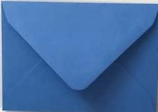 5 x 7 / 133mm x 184mm Coloured Envelopes Great for Greeting Cards, Wedding Invitations, Crafts, Business/Office - Pack of 50 Envelopes (Blue)