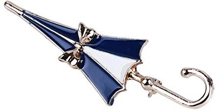 Premium Qualität Brosche Regenschirm Gold Bogen Emaille Vintage Schmetterling Grün Blau Glasiert Für Frauen Schmuck Zubehör Mädchen Kreative Geschenke