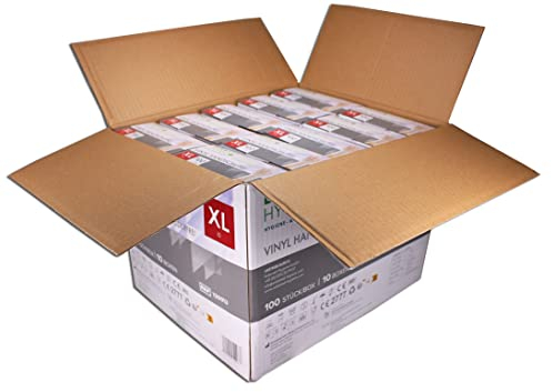 Eukamed Hygiene Vinyl-Handschuhe (XL, 1000)