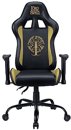 SUBSONIC Lord of The Ring - Ergonomischer Gaming-Stuhl Verstellbare Rückenlehne und Armlehnen - Adult Gaming Chair offizielle Lizenz