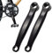 Fahibin 2pcs 2pcs Braccio a manovella per Bicicletta, Manovella di Biciclette, per Bici da Corsa, Mountain Bike, Bici Pieghevoli