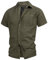 Indicode Herren INGunther Kurzarm-Hemd mit Brusttasche | Herrenhemd Männerhemd Army, XL