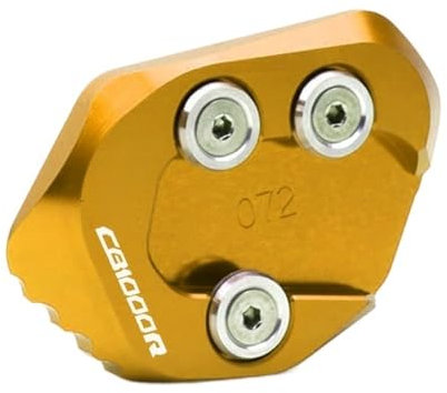 SeitenstäNder Verbreiterung Fit -Verwendung for Honda CB1000R CB 1000R CB1000 R 2018 2019 2020 2021 Motorrad CNC Kickstand Sidestand Stand Extension Enlarger Pad Motorrad SeitenstäNder Unterlage ( Col