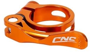 Bike Seat Clamp Bicycle Seat Post Clamp Ultralight Bike Seatpost Clamp Road MTB Mountain Bike Seat Post Seatpost Clamp Seat Post Clamp (Color : Orange-34.9mm)