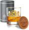 CROWNLY CRYSTAL® Personalised Whisky Glass Gifts for Men Gift Ideas for Him Boyfriend Brother Mens Gift Sets (W)