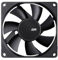 Fivetwofive Computer Case Fan 80mm 4-Pin PWM High Airflow Ultra-Thin Cooling Fan 1200-3000RPM Cascadable FDB Bearing Fan