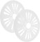 DIYEAH 2Pcs Dryer Spinner Cap Cover Durable Plastic Safety Cover for Washing Machine Washer Dryer Accessory Reliable Performance for Optimal Drying