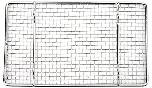 Grill Grate Dishwasher Safe Rectangular Proof Stainless Steel Grill Mesh Rack for Barbecue Baking