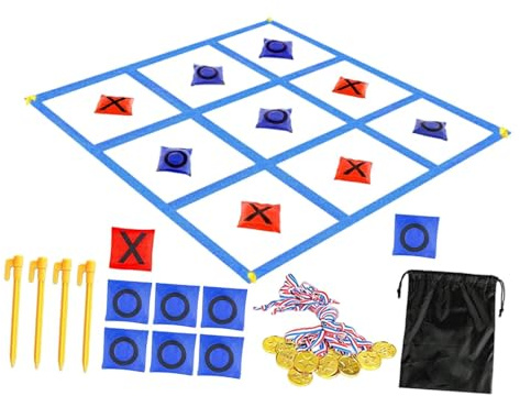 Générique Jeu de En Plein Air, éducatif et Amusant pour Enfants et Adultes : Lancer de Sacs de Sable, Idéal pour Les Fêtes, Les Barbecues et Autres évén, Sudoku Bleu