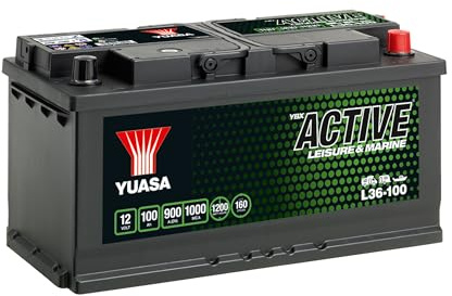 - YUASABATTERIE DECHARGE-LENTE YUASA L36-100