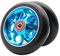Z-FIRST Pro Scooter-Räder mit ABEC 9 Kugellager, 110 mm, für MGP/Razor/Lucky Envy/Vokul Pro Scooter, räder, Blau, 2 Stück