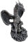 G&H Decor Mythische Drache Figur DRA001 aus Polyresin - Handarbeit mit aufwendigen Details - für Innen und Außen geeignet - FROSTFEST - DRA001