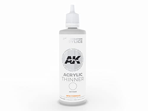 AK AK11500 Acrylic THINNER (100ml) 3GEN