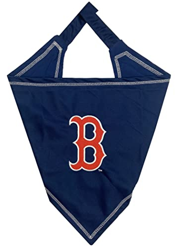 Pets First MLB Boston RED SOX TIE Bandana Large X-Large Hund Bandana Schal Lätzchen für Haustier Katze Hund Der ultimative Spieltag Party Bandana Geburtstag Event