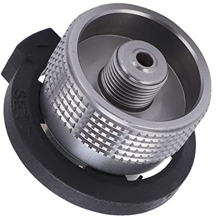 Fournyaa Adaptateur Butane, Adaptateur de gaz Butane Cadre fileté Verrouillage intégral en Alliage d'aluminium IPB pour Barbecue Camping Chasse
