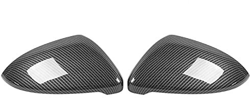 EBTOOLS Professionelles Autopart Für Spiegelkappen 7 - Rückspiegel Abdeckungs Ordnung, 2Pcs Carbonfaser Art Rückspiegel Abdeckungs Kappe