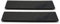 TIKUSAN Juego de 2 platos para servir, platos de sushi, platos rectangulares fabricados en Japón, platos de cerámica para cenas, fiestas, restaurantes, aperitivos, carnes, postres (negro)