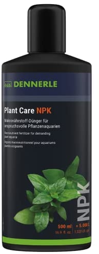 Dennerle Plant Care NPK, 500 ml - Makronährstoff-Dünger für anspruchsvolle Pflanzenaquarien