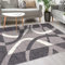 Mazovia Modern Teppich - Kurzflor - Teppich für Wohnzimmer, Schlafzimmer, Esszimmer - ÖKO-TEX Wohnzimmerteppich, Robust und pflegeleicht, Niedrige Florhöhe – Teppiche - grau 200 x 300 cm