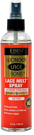 EBIN NEW YORK Wonder Lace Bond Lace Melt 8,5 oz/250 ml - 1 unité - Fixation active et précision professionnelle pour un look naturel