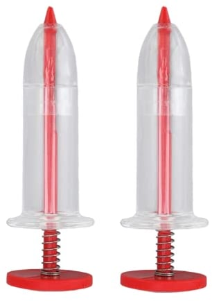 Luoyuanjia 2 PCS Seeds Dispenser Mini Garden Seed Spreaders Seed Sowing Seeder Tool Seeder Tool for Horticultural Seeding