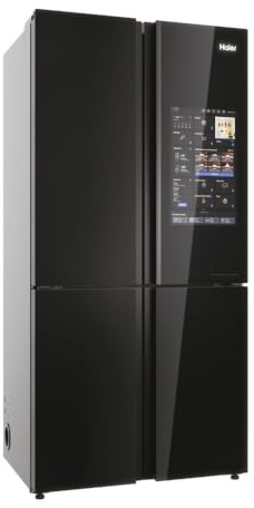 Haier CUBE 90 SERIE 9 HCW9919FSGB / Smart Hon-App/Big Touch Display/Fotocamere interni/MySwitchZone/MyZonePlus/HumidityZone/Total No Frost/Inverter Compressore Nero