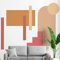 Ambiance Sticker Papier Peint Intissé Pré-encollé Fresques Géants - Palais Abstrait Avec Arche Et Escaliers - Adhésif Décorative | H140 x L60 cm