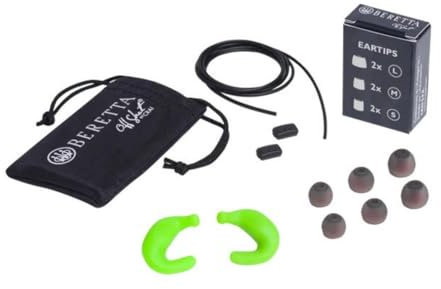 BERETTA Auricolari Mini Headse E2 Colore Verde Fluo