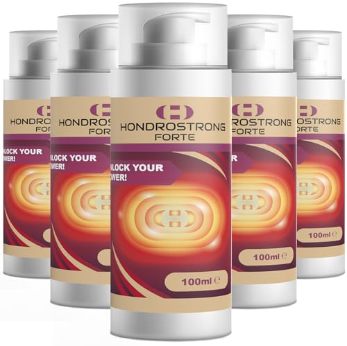 Hondrostrong Forte Creme - 500 ml (5x 100 ml)