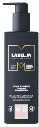 LABEL.M Cool Blonde Toning Shampoo 300ml – With Recyclable Pump