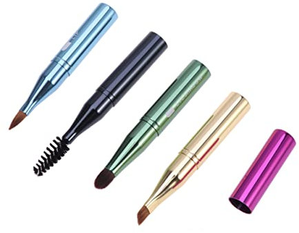 Ipetboom Ensemble De Pinceaux De Maquillage Colorés 4 En 1 Kit De Maquillage Portable Pour Femmes Ensemble De Pinceaux Cosmétiques Brosse À Usage Quotidien