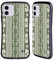 Head Case Designs Offizielle Anis Illustration Blumenstreifen Grün Blumen Und Blätter Hybride Handyhülle Hülle Huelle kompatibel mit Apple iPhone 11