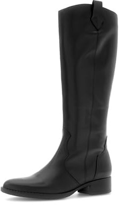 Gabor Damen Klassische Stiefel, Frauen Stiefel,uebergangsschuhe,lederstiefel,reißverschluss,Boots,Winterstiefel,schwarz,37.5 EU / 4.5 UK