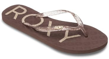 Roxy Viva Sparkle Sandals for Women Sandalen Frauen 38 Braun
