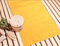 Lashuma Saunahandtuch Damen 80x200 cm Kopenhagen – großes Frottee Saunatuch in Gelb, weich & hautfreundlich, ideal für Sauna, Spa & Erholung
