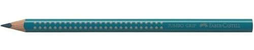 FABER-CASTELL Buntstift Jumbo Grip, 12 Stück, Lagunenblau