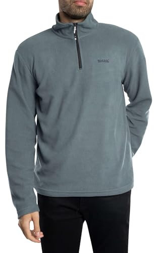 Regatta Herren Thompson Fleece-Sweatshirt Mit Reißverschluss, Stormy Weather, XXL